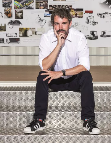 Paul Daintree, Design Director at Renault Trucks